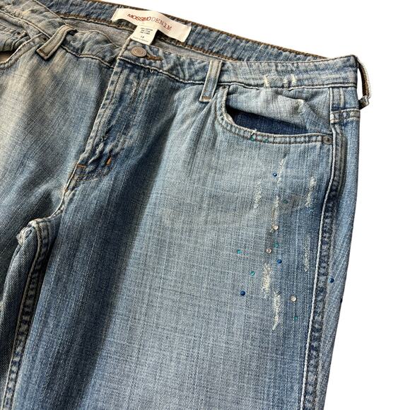 Vintage Mossimo Jeans Bootcut Low Rise Y2K 100% Cotton Sz 15 - Picture 4 of 9